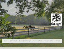 Tablet Screenshot of gut-appel.com